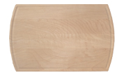 Large wood cutting board with juice groove