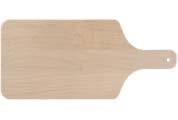 Wood cutting board with 4 inch handle